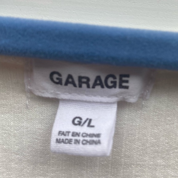 Garage tie front tee - Picture 3 of 4